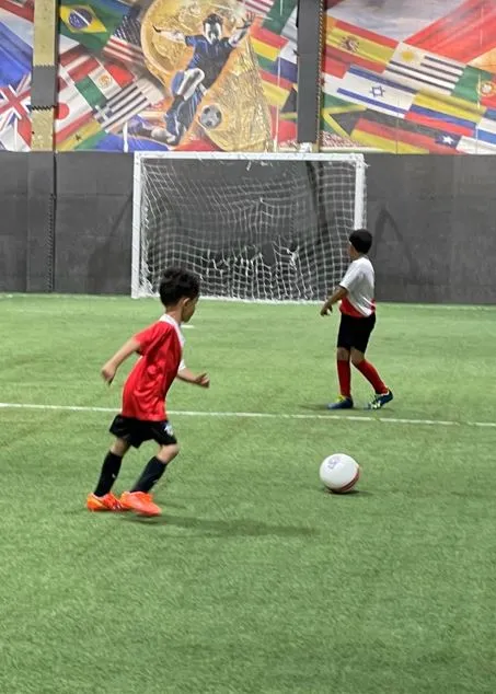 Look at those Kids Soccer Players Getting a Run IN!